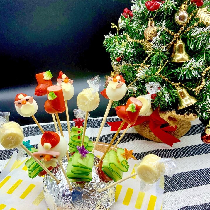 可愛さで映えます!!クリスマスオードブル